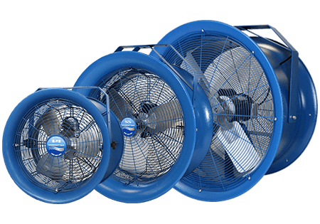 high velocity fans | warehouse fans | material handling products